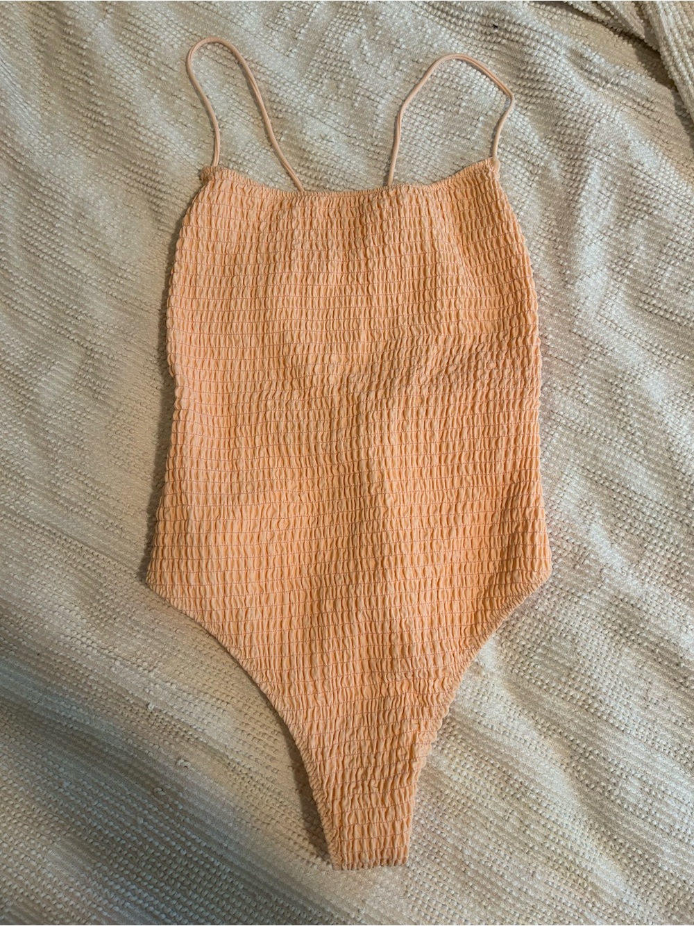 Sarah’s Day x White Fox Boutique Venus Swimsuit in Peach